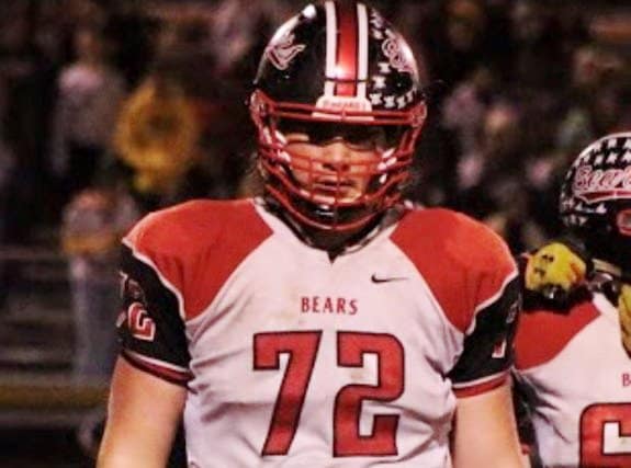West Branch offensive lineman Jacob Barnhart visited Iowa on July 30th.