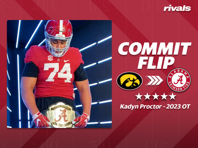 Kadyn Proctor, Alabama, Offensive Tackle