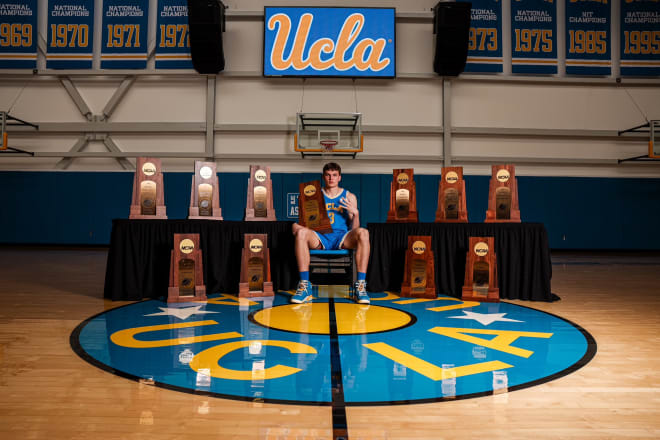 Former Oregon State forward Tyler Bilodeau on his official visit to UCLA.