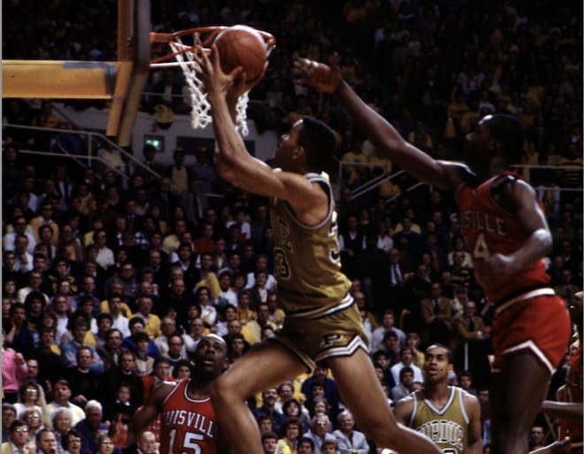 Todd Mitchell could do it all around the basket and was a key player in Purdue's back-to-back Big Ten titles in his junior and senior seasons. 