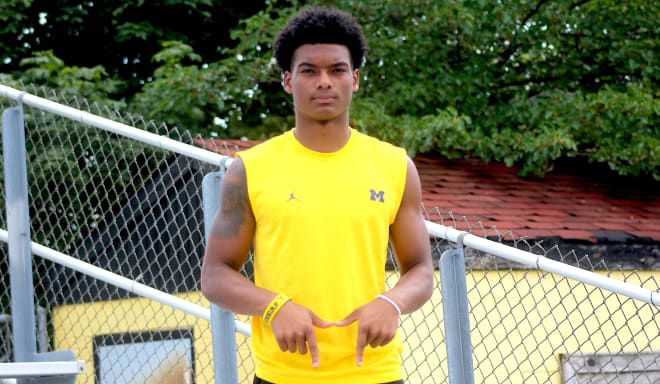 Five-star cornerback Will Johnson is committed to Michigan Wolverines football recruiting, Jim Harbaugh.