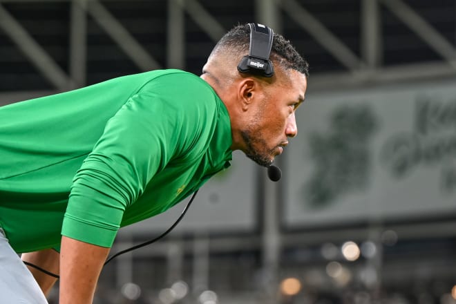 Marcus Freeman and the 13th-ranked Irish take on Tennessee State in the 2023 home opener at Notre Dame Stadium.