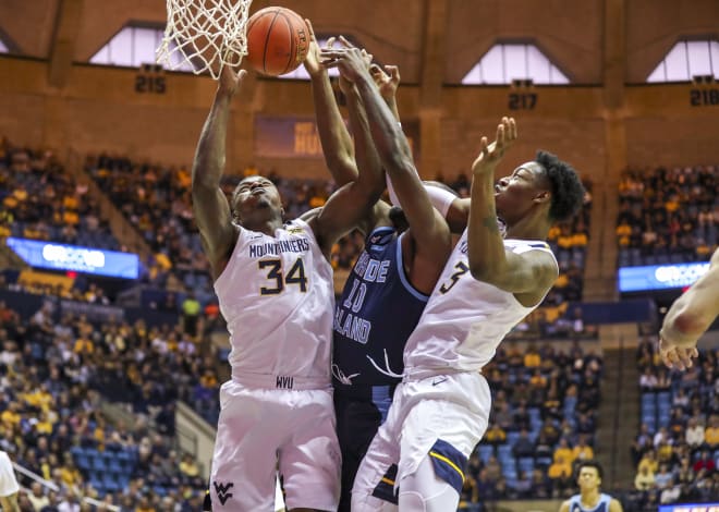 The West Virginia Mountaineers recorded 37 rebounds.