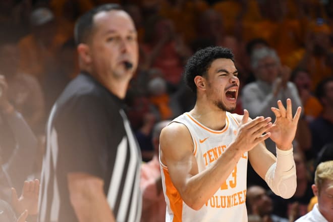 Tennessee suffered a drop in Monday's Associated Press Top 25 poll. 