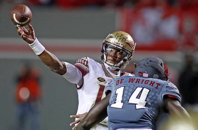 Quarterback Deondre Francois threw for 330 yards and had one touchdown.