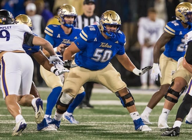 Tulsa Offensive Line Transfer Visiting UNC As 3 Tar Heel OL Starters Transfer Out