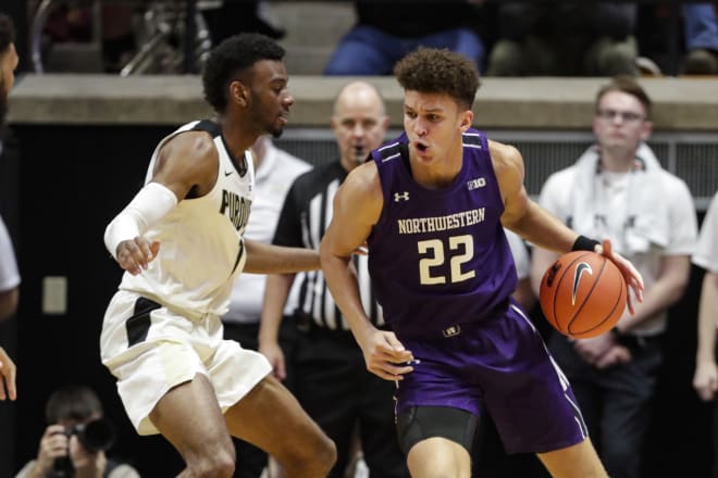 Pete Nance led Northwestern with 14 points.