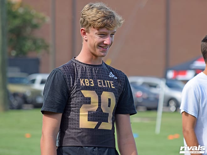 3-Star Tomball QB Hunter Dunn was the most impressive passer at Monday's event