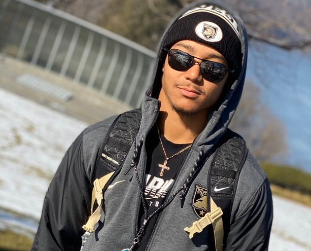 Cornerback Dalan Smith enjoying his time on the campus of the United States Military Academy at West Point