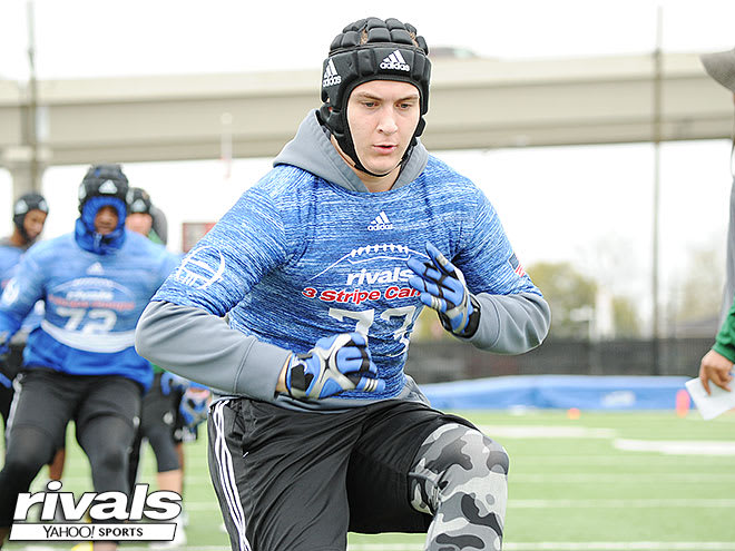Three-star tight end Nick Patterson has committed to Michigan.