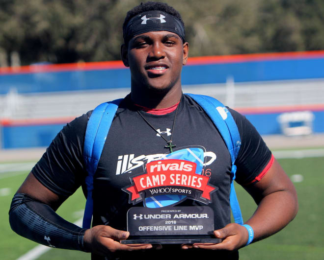 4-Star OL William Barnes discusses his visit to UNC this past weekend for the N.C. State game.