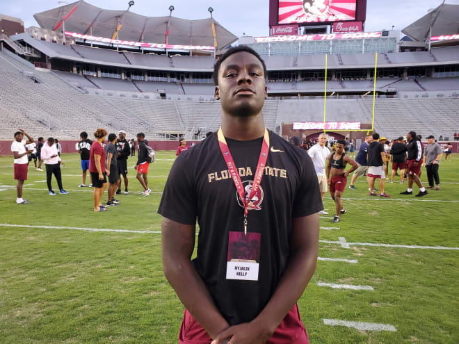 Nyjalik Kelly enjoys a return trip to Florida State on Saturday.