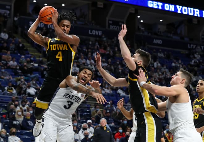 Iowa fell 90-86 in double overtime at Penn State. (Photo: USA Today Sports)