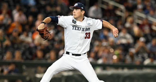 Justin Lamkin gets the ball again for the Aggies (USA Today Sports Images)