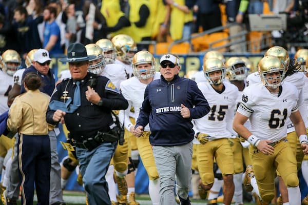 Brian Kelly’s squad picked up the second most fall points for Notre Dame in the Directors’ Cup.
