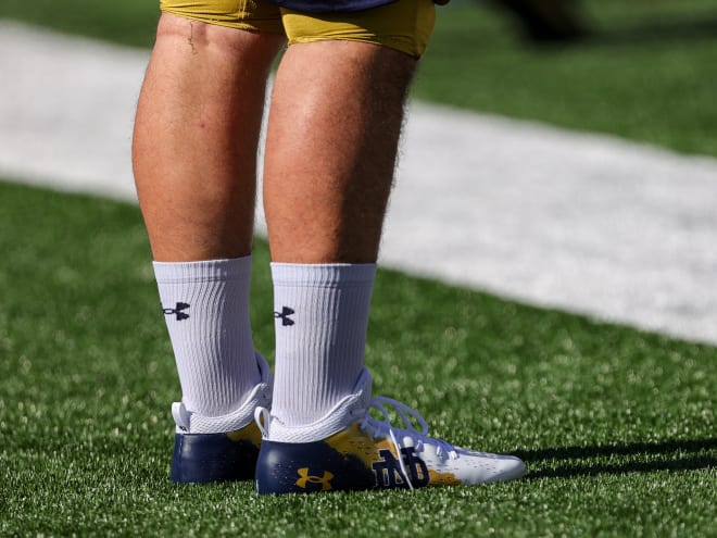 Notre dame hot sale football cleats