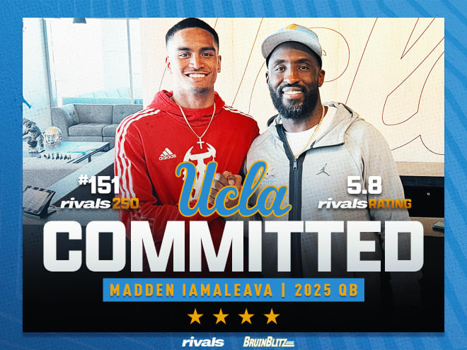 Madden Iamaleava appears to be UCLA’s quarterback of the future, and it’s a position piling up scholarship players for 2025 and beyond.