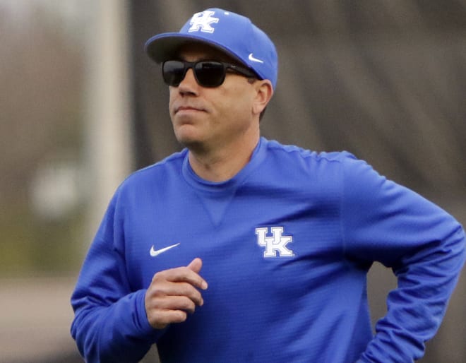 Kentucky head coach Nick Mingione.