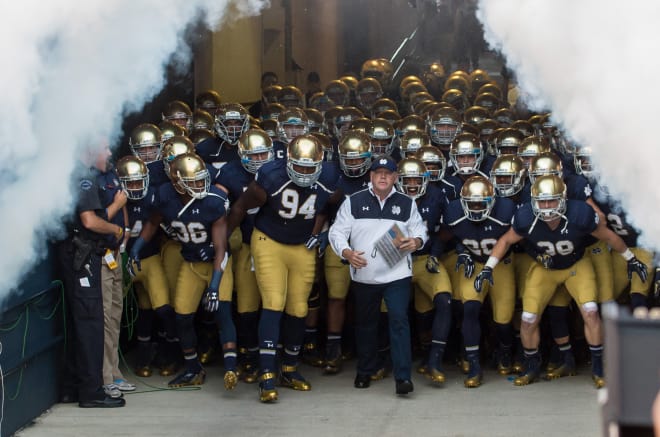 Notre Dame's NFL Draft in 2018 should return to the mean under head coach Brian Kelly.