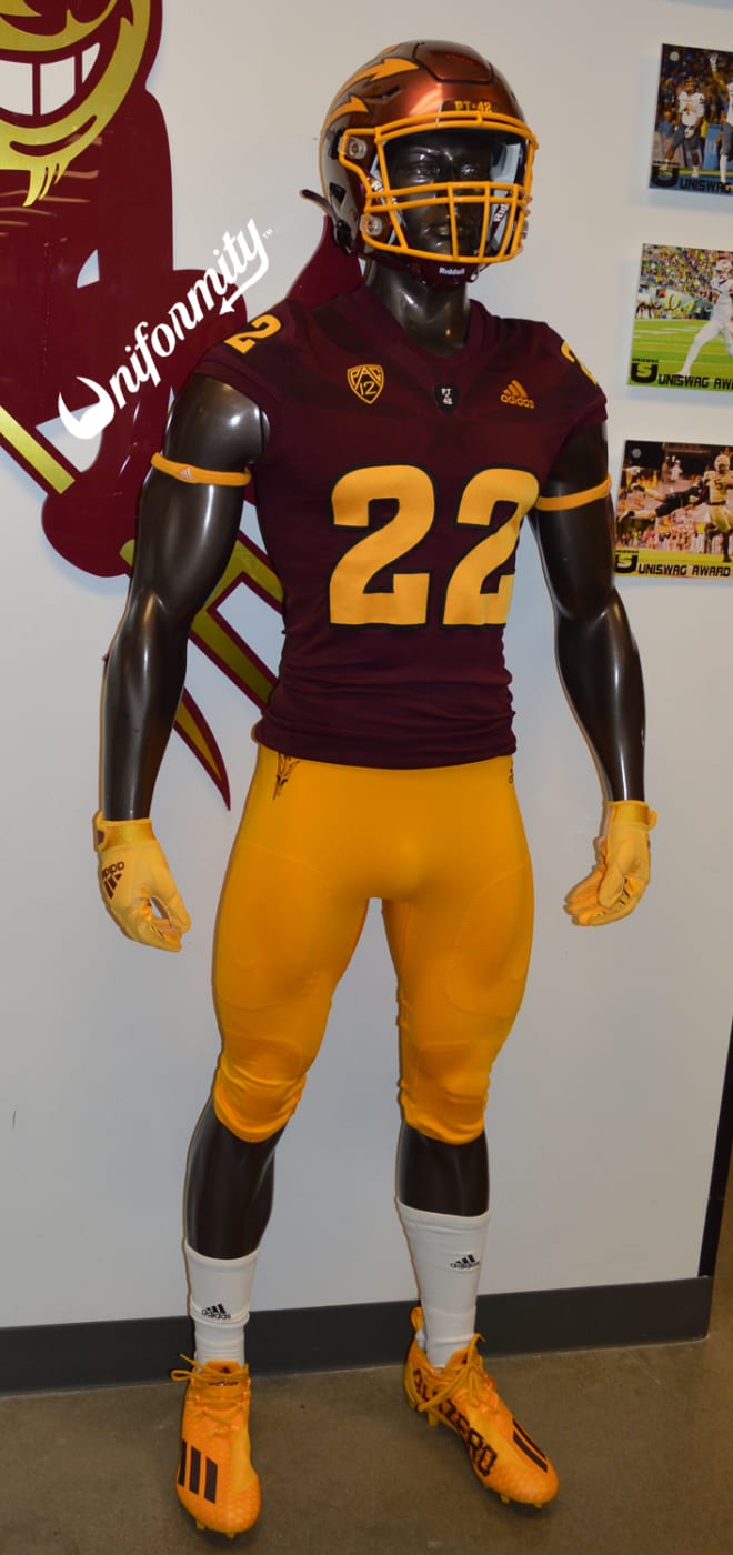 New ASU Uniforms: Black, Pitchfork Back In Style For Sun Devils - House of  Sparky