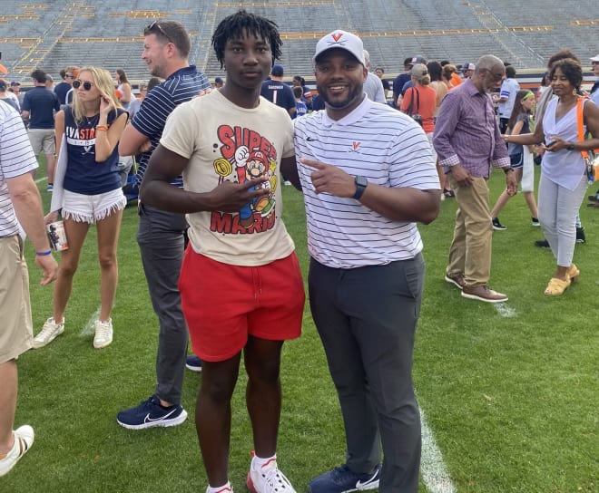 The connect three-star RB Xay Davis has with UVa's coaches helped lead him to pick the Hoos.