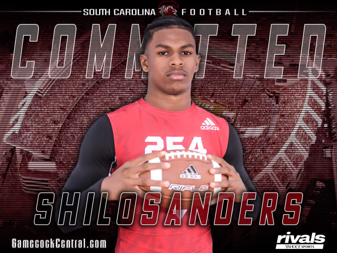 Shilo Sanders, son of Deion Sanders, sets South Carolina official