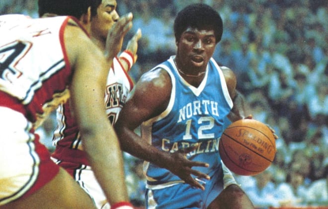 THI looks at the top UNC basketball teams ever, focusing here on the 1977 Tar Heels.