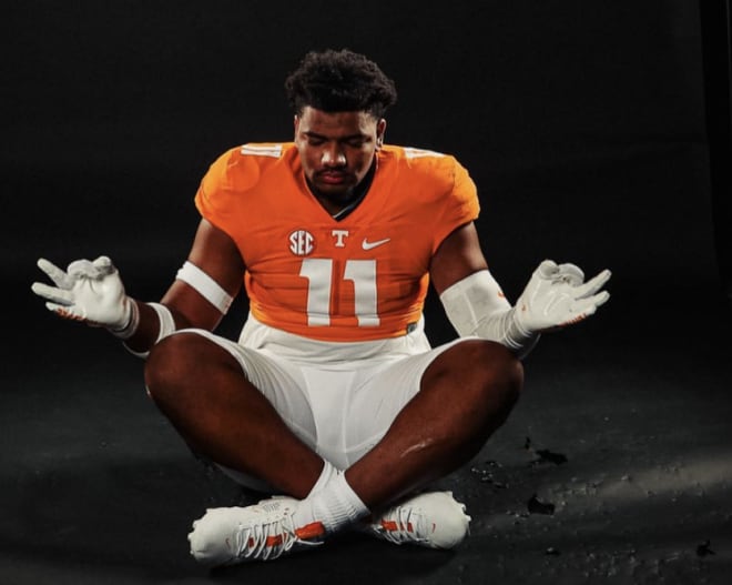 Jamal Wallace on his visit to Tennessee.