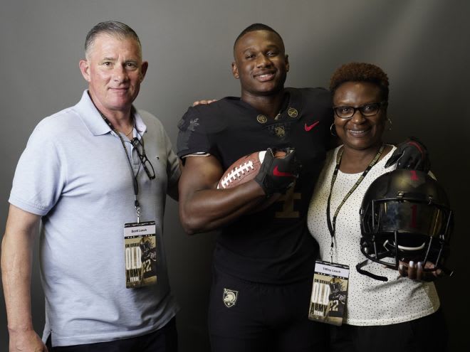 During unofficial, Baker is joined by his parents, Scott Lesch (step-dad) & Tiffiny (mom) 