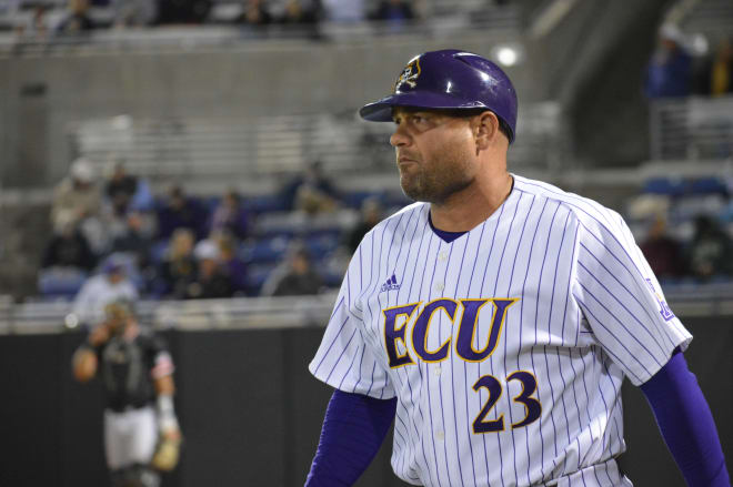 White East Carolina Baseball Jersey