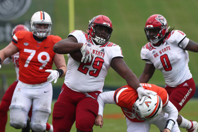 NC State Wolfpack football star Alim McNeill