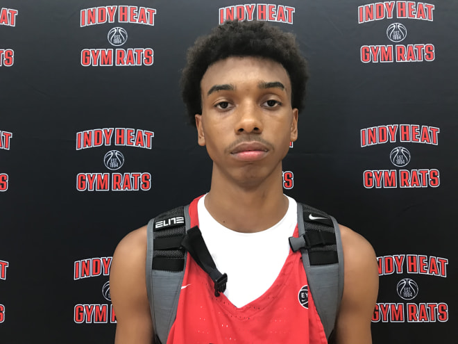 Indiana 2022 commit CJ Gunn was a critical part to Lawrence North's sectional title run over the past week. 
