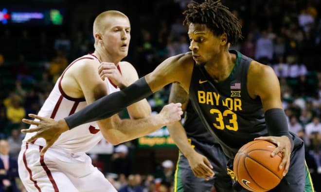 Baylor forward Freddie Gillespie and the Bears won their Big 12-record straight 23rd game.