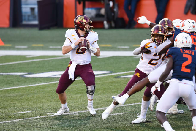 Minnesota quarterback Tanner Morgan (Getty Images)