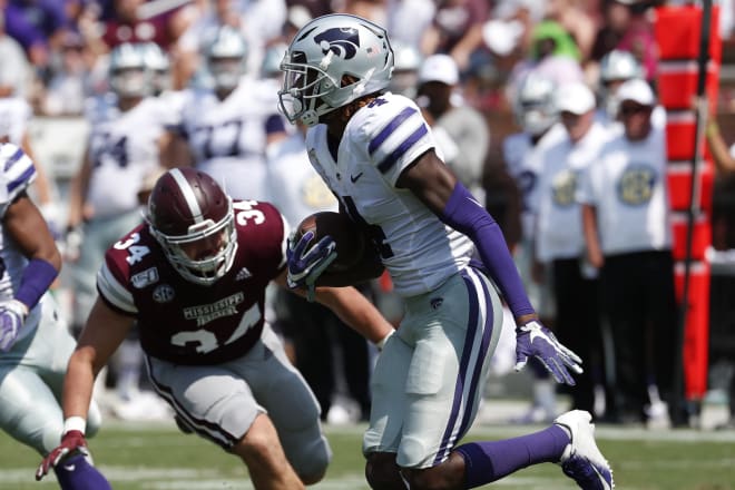 Malik Knowles returned a kickoff 100 yards for a touchdown to spark K-State to a win at Mississippi State.