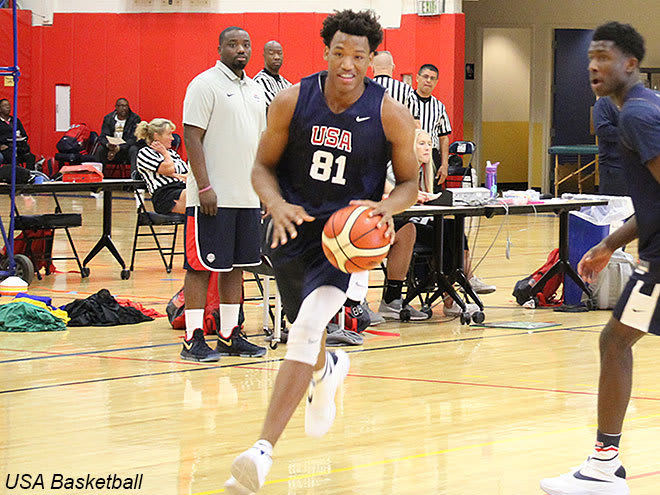 Roy Williams and his staff watched priority target Wendell Moore and other prospects during the recent valuation period.