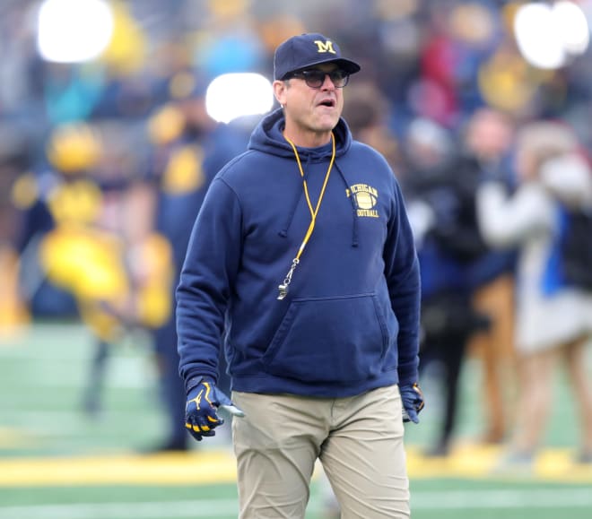 Michigan football head coach Jim Harbaugh has seen 31 of his Wolverines drafted.