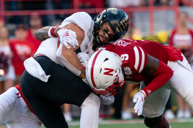 The Boilermakers completed 34 of their 45 pass attempts for 233 yards and two touchdowns against the Blackshirts.