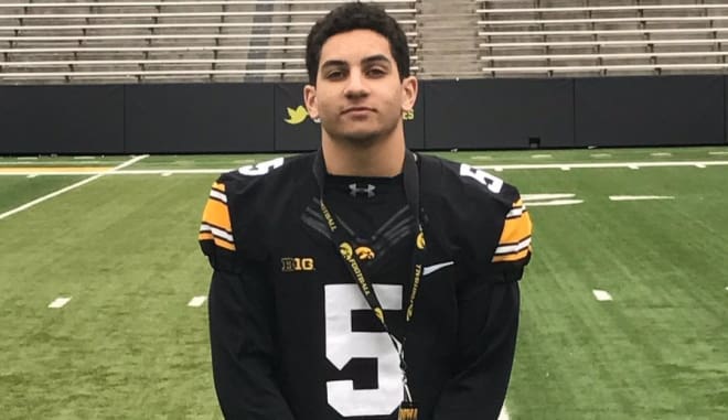 Anthony Coleman visited Iowa this week and will be back for the spring game.
