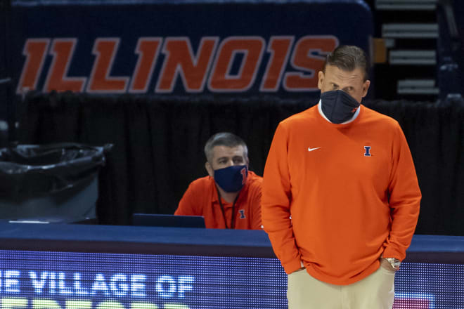 Illinois Head Coach Brad Underwood has Illinois clicking at the right time