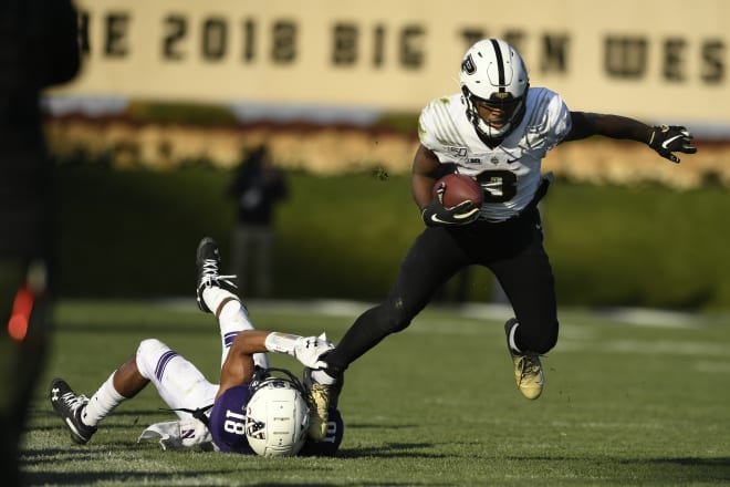 Last year, Purdue lost 26-20 at Iowa. Still, David Bell had a big game, making 13 catches for 197 yards and a TD.