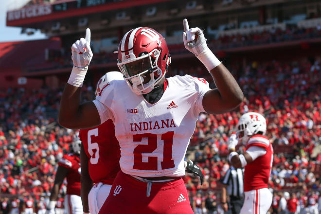 Indiana Hoosiers running back Stevie Scott will look for a big game against Ball State.