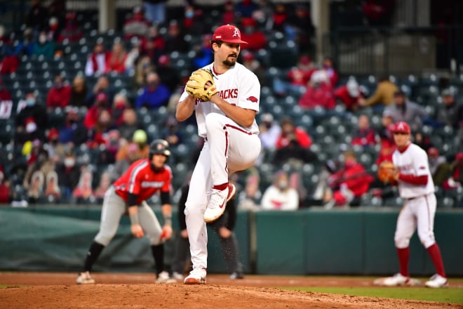 Connor Noland was fantastic out of the bullpen over the weekend for Arkansas.