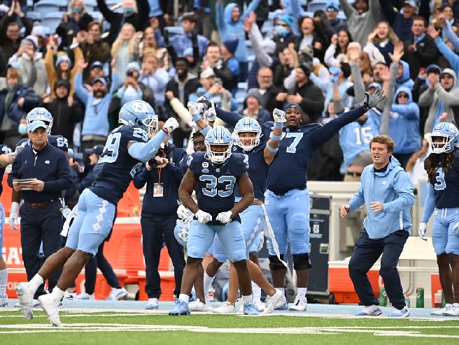 UNC's defense had a rough day for the most part, but it came up big at crunch time helping the Heels beat Wake forest.