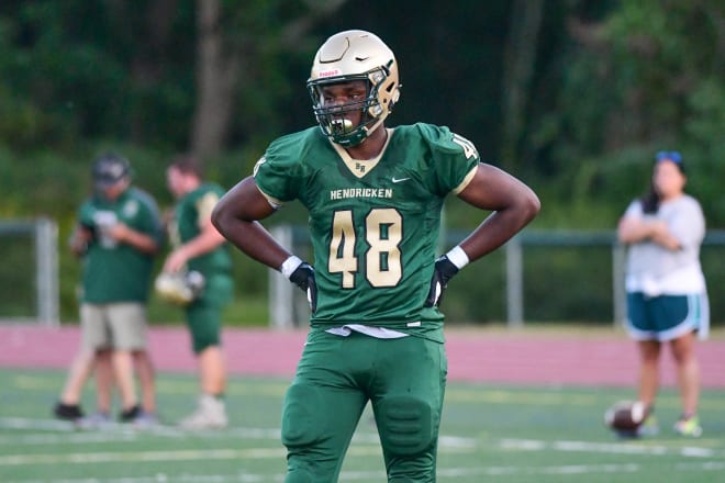 Jason Onye will arrive at Notre Dame hoping to make an early impact.