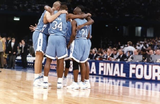 THI looks at the top UNC basketball teams ever, focusing here on the 1993 Tar Heels.