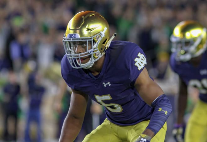 Pride's play at either corner position will be crucial to Notre Dame's defensive success and how much it can do.