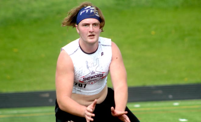 Colorado offensive lineman Connor Jones is committed to Michigan Wolverines football recruiting, Jim Harbaugh.