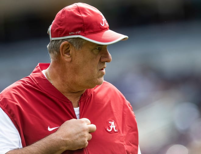 Alabama Crimson outside linebackers coach Sal Sunseri. Photo | USA Today