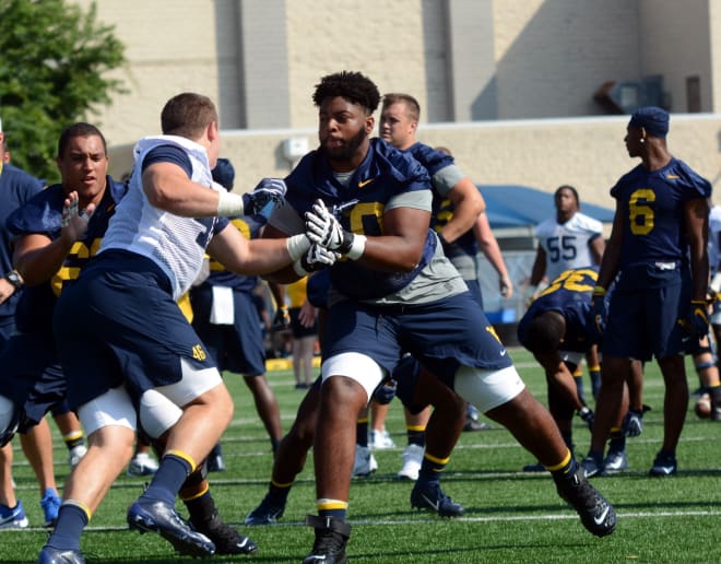 Yates is one of several young offensive lineman in the West Virginia Mountaineers football program that will get their chance.